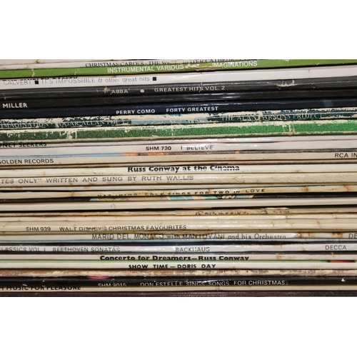 661 - Qty of assorted LP vinyl records to inc some signed