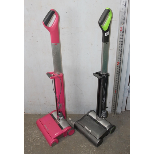 815 - 2 G-Tech Air Ram vacuum cleaners, both with chargers