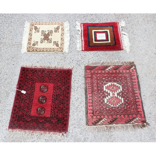 222 - 4 small vintage rugs