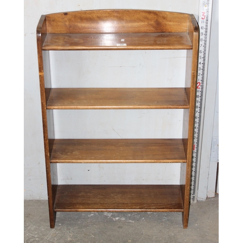 35 - Early 20th century small oak bookcase