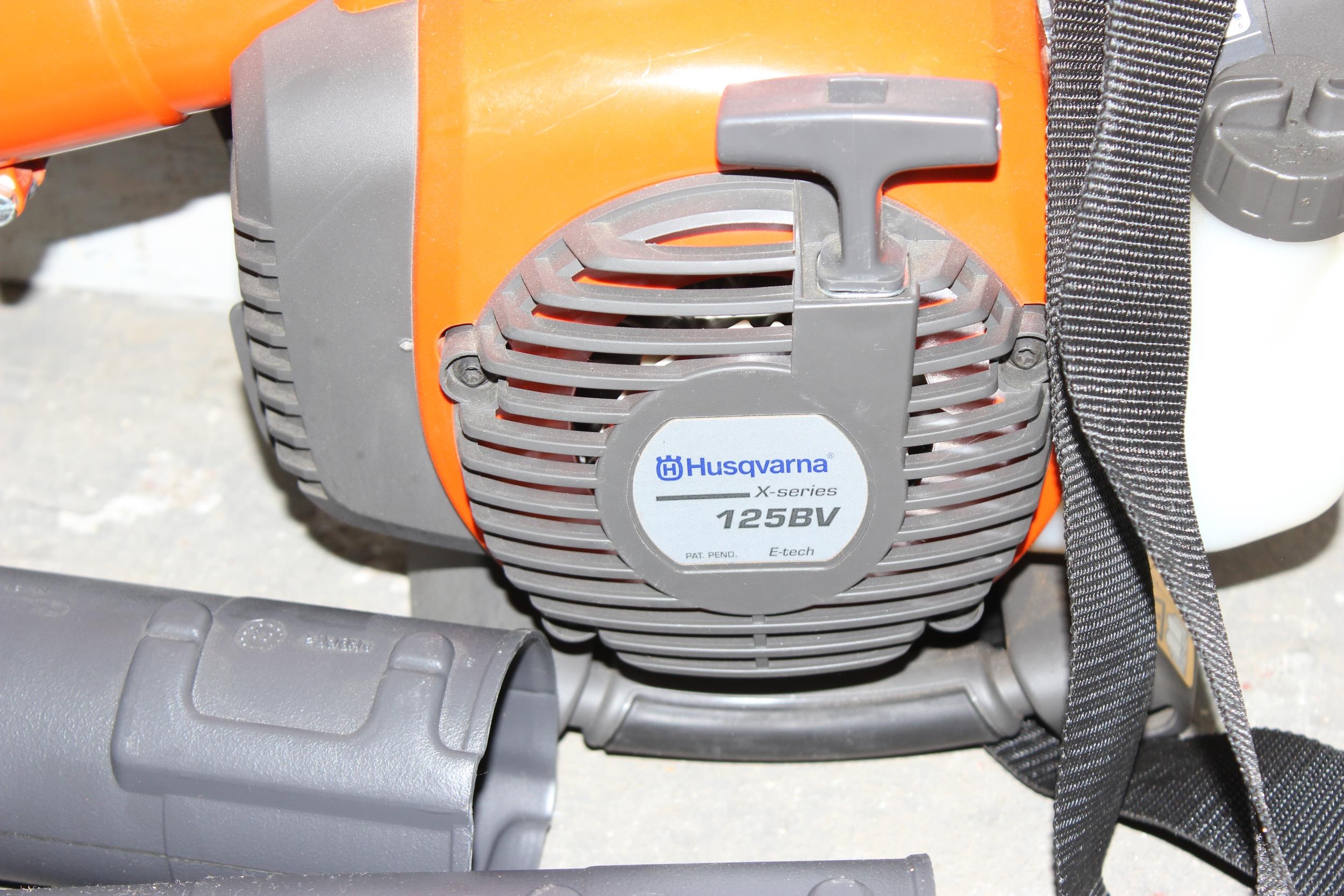 husqvarna 125bv x series