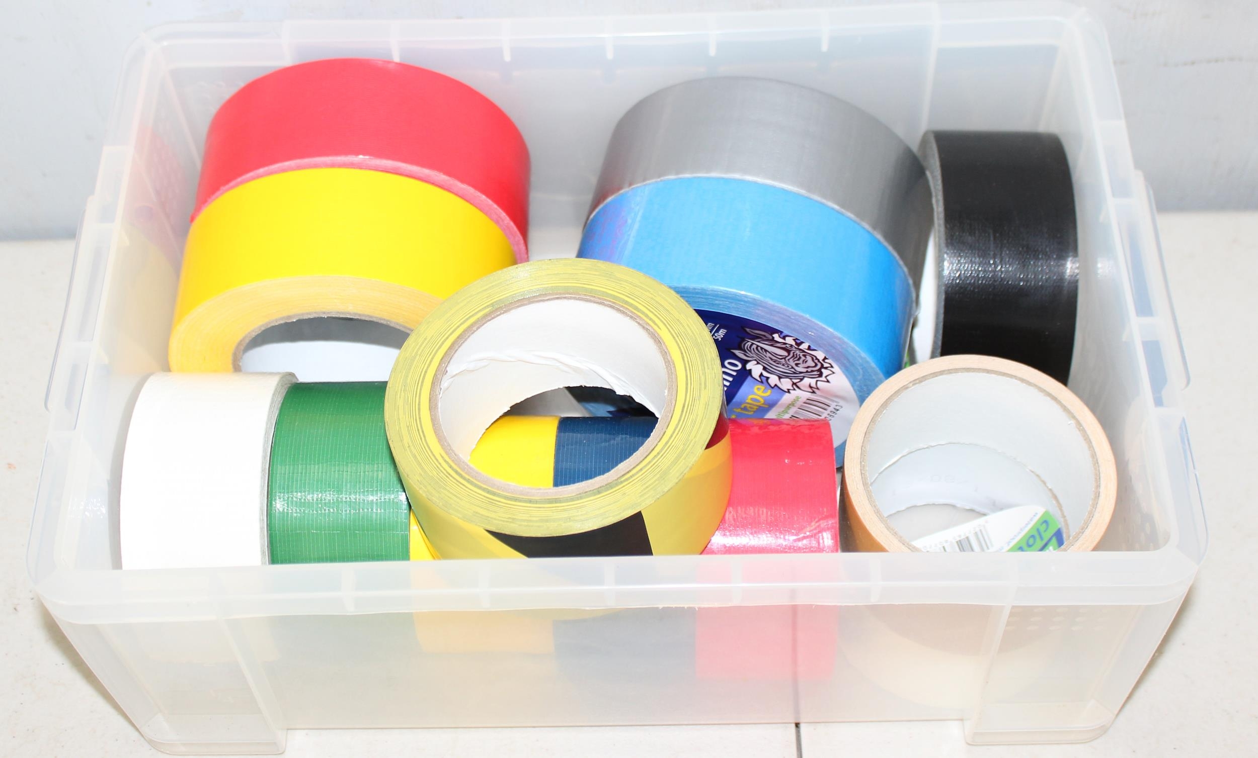 Qty of assorted tapes