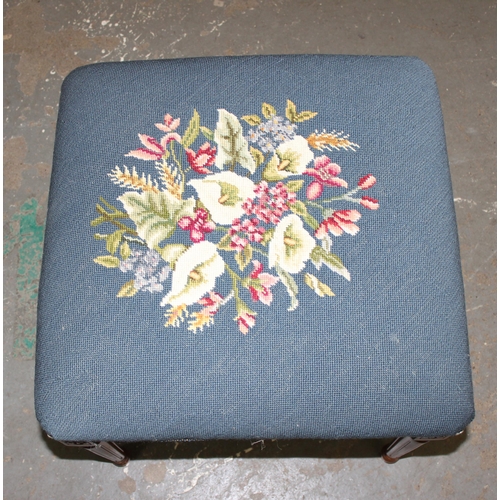 71 - Tapestry topped stool