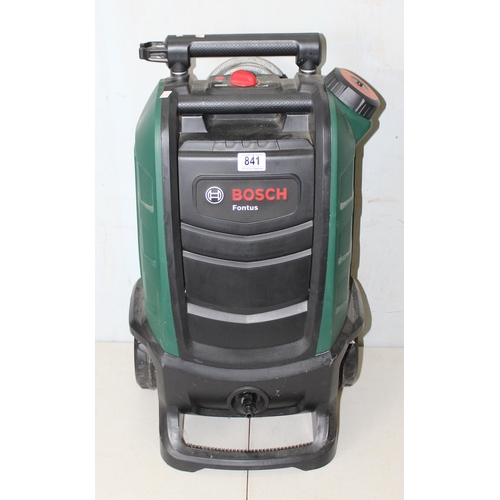 841 - Bosch Fontus pressure washer