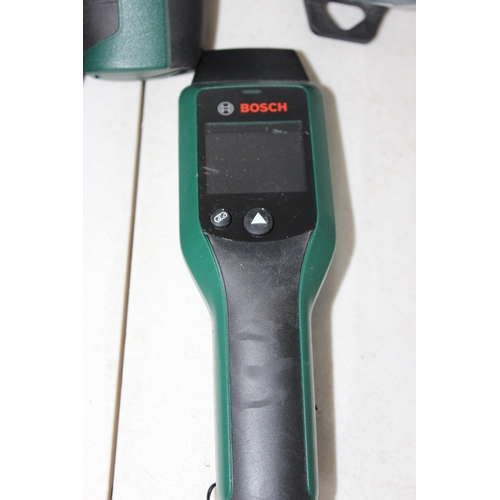 851 - Various Bosch electric tools to inc laser tape measure, tyre pump etc etc