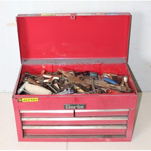 855 - Challenge engineers tool chest and contents