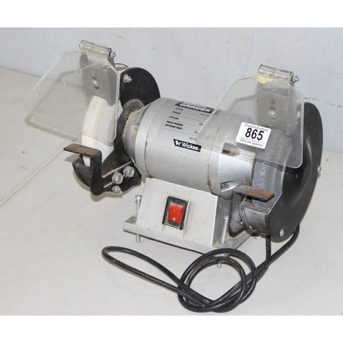 865 - Wickes bench grinder