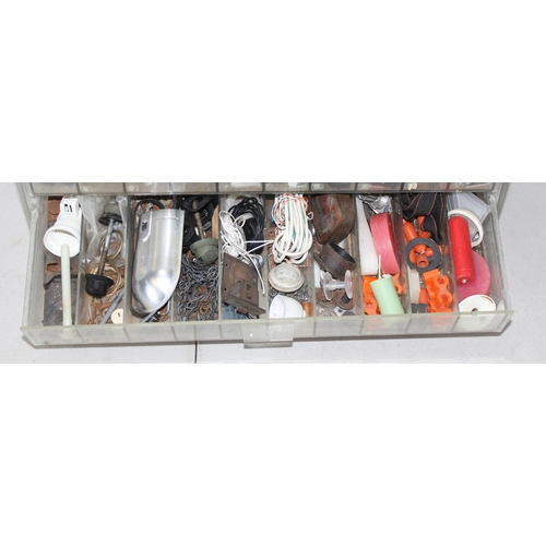 868 - Multidrawer tool cabinet and contents