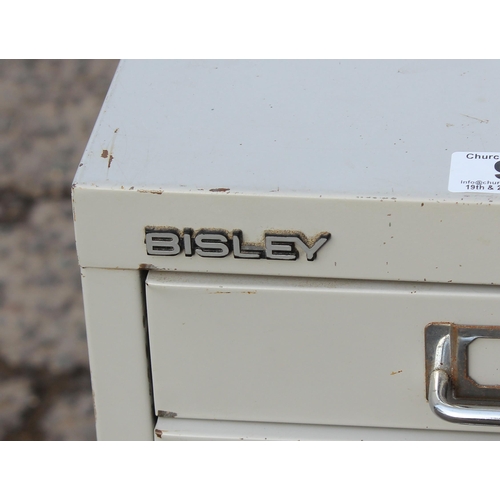 90 - Bisley 10 drawer metal filing cabinet