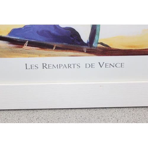 309 - Les Remparts De Vence framed gallery type print