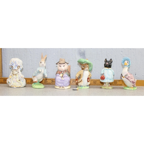 1603 - 6 Beswick Beatrix Potter figures