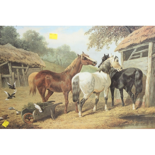 324 - 2 antique horse related prints