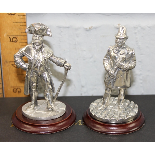 1606 - English Miniature Pewter figures, Oliver Twist, with certificates