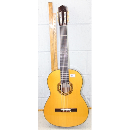 483 - A Yamaha CG 151S classical guitar with bag, new strings