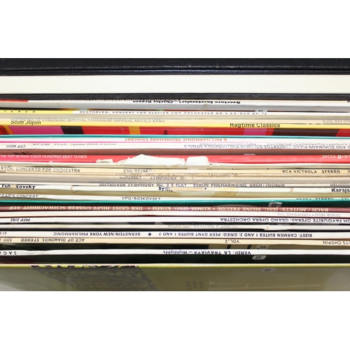 486 - Box of assorted LP vinyl records