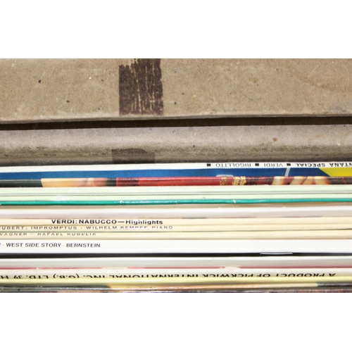 486 - Box of assorted LP vinyl records