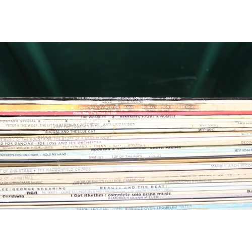 488 - A large qty of assorted LP and other records to inc Neil Diamond, Chris Rea etc etc