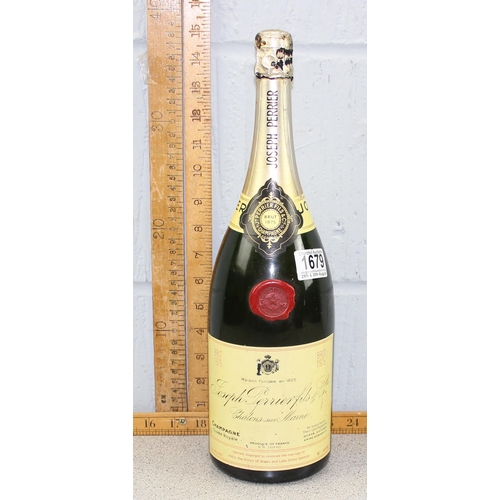 1665 - Vintage Champagne: a magnum of Joseph Perrier Champagne, Cuvee Royale, Brut 1975, Limited Edition No... 