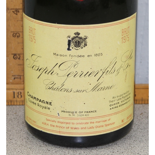 1665 - Vintage Champagne: a magnum of Joseph Perrier Champagne, Cuvee Royale, Brut 1975, Limited Edition No... 