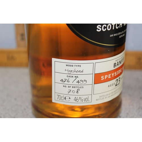 1663 - A bottle of Banff - 23 Year Old (1979, Chieftain's) Speyside single malt whisky, A limited edition b... 