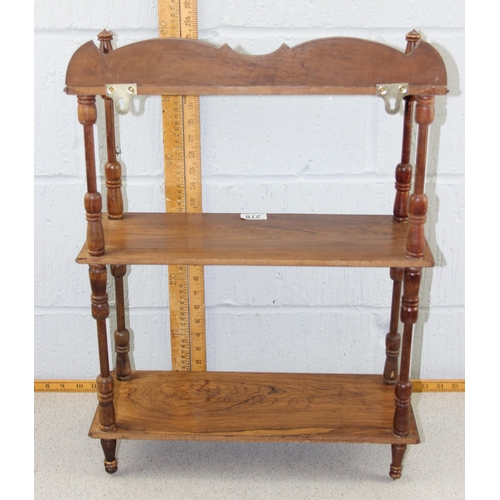 278 - Small set of wooden shelves