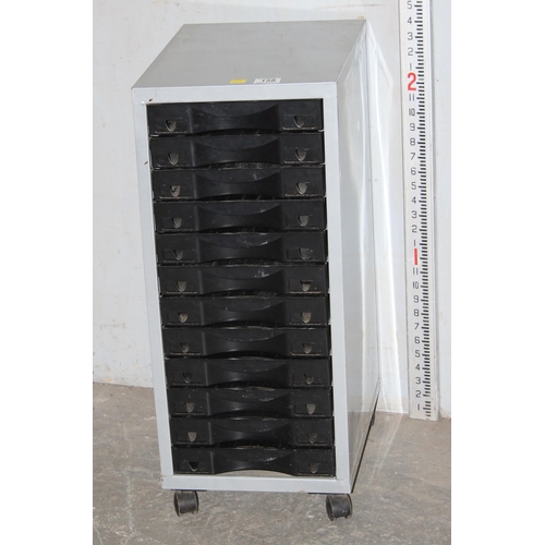 158 - 12 drawer multidrawer cabinet