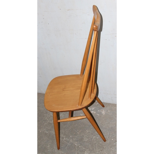 127 - 2 Ercol Goldsmith pattern dining chairs