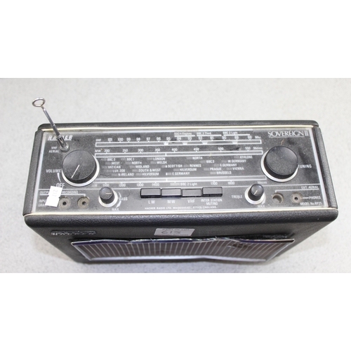 615 - 2 transistor radios to include National Panasonic GX600 & a Hacker Sovereign ll