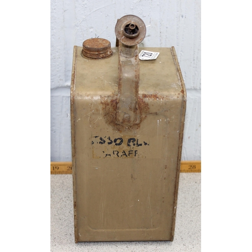 720 - Esso paraffin fuel can