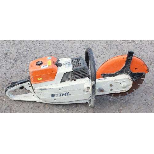 839 - Stihl TS360 AVS disc cutter