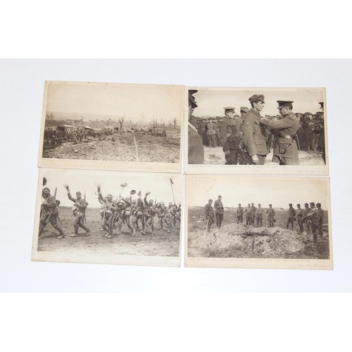 1015 - A large qty of WW1 postcards all sent from the frontline by George Henry Sibbring 27902 to his famil... 