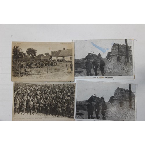 1015 - A large qty of WW1 postcards all sent from the frontline by George Henry Sibbring 27902 to his famil... 