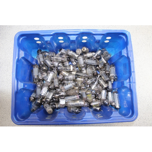 608 - 3 boxes of loose radio valves to include M8137, EF80