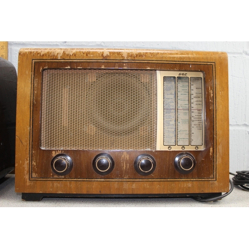 612 - 2 vintage value radios to include Ferguson & GEC