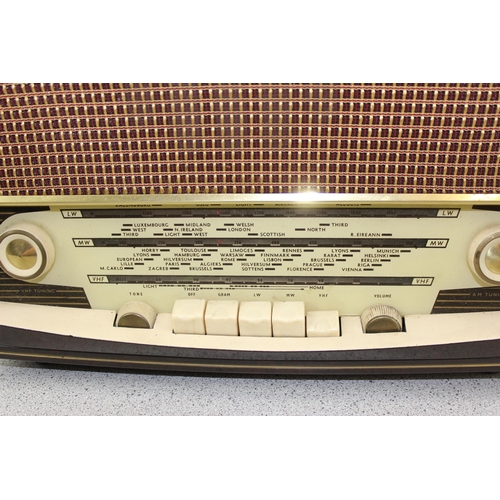 612 - 2 vintage value radios to include Ferguson & GEC