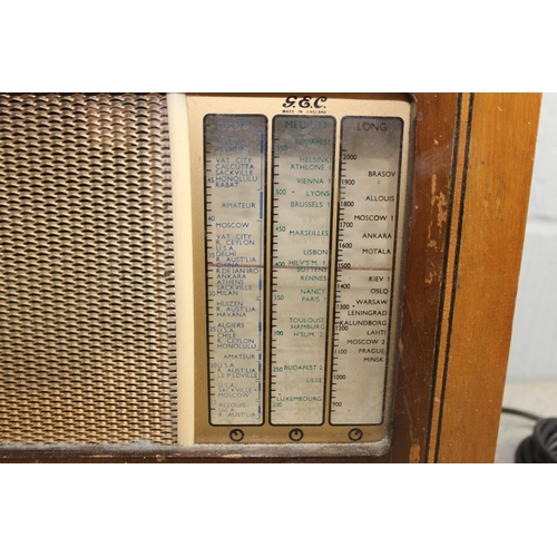 612 - 2 vintage value radios to include Ferguson & GEC