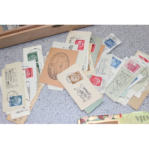 542 - A large qty of assorted stamps to inc early embossed stamps, 3 cigar boxes full