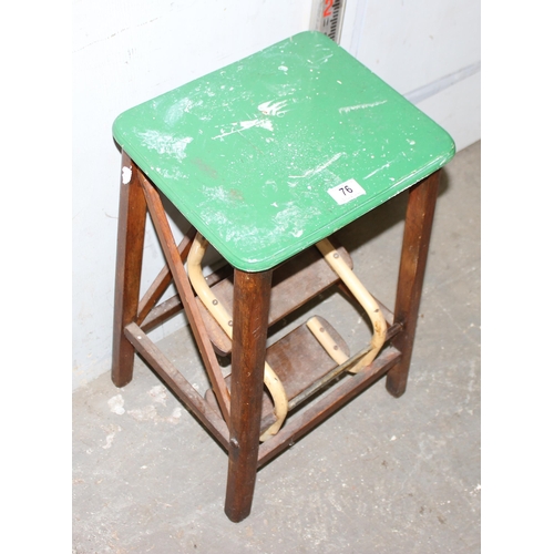 76 - Retro scullery step stool