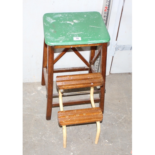 76 - Retro scullery step stool