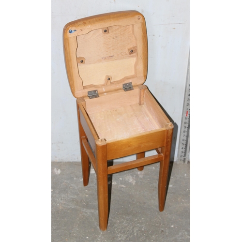 85 - Retro sewing box stool