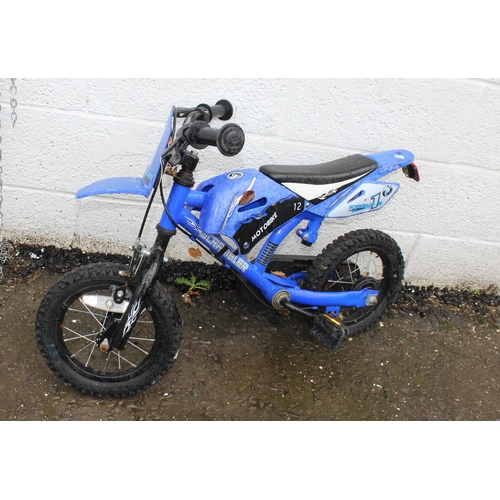 1626 - Moto Scrambler child's push bike