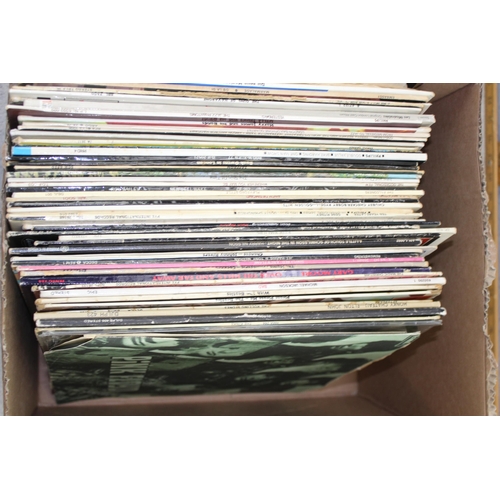 616 - A good box of various LP's to include Elton John, Rolling Stones & Pink Floyd