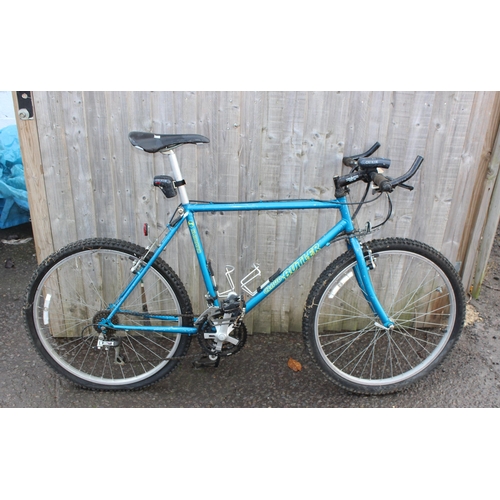 765 - Blue Claud Butler Bicycle with Shimano gears