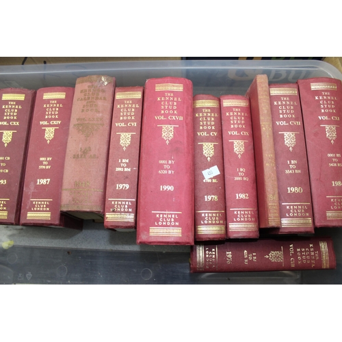 560 - A huge quantity of 20th century Kennel club Stud Books