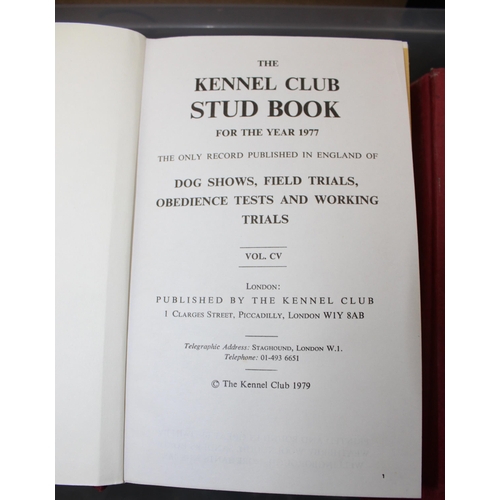 560 - A huge quantity of 20th century Kennel club Stud Books