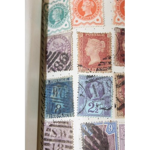 525 - Early 20th century stamp album and contents, other loose stamps, mainly New Zealand