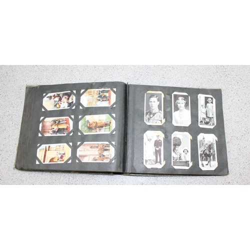 529 - Large quantity of cigarette cards mainly in albums plus a number of related reference books