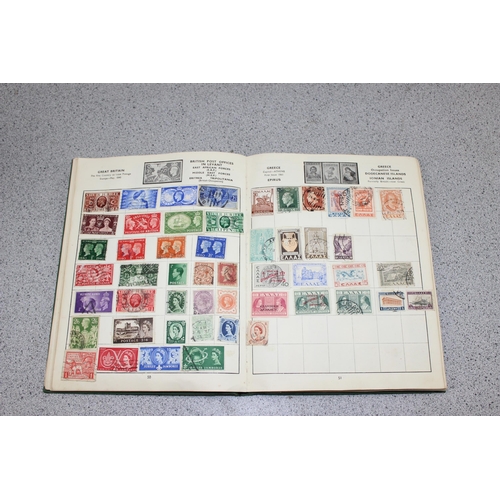 531 - 11 vintage stamp albums with contents and number of related reference books