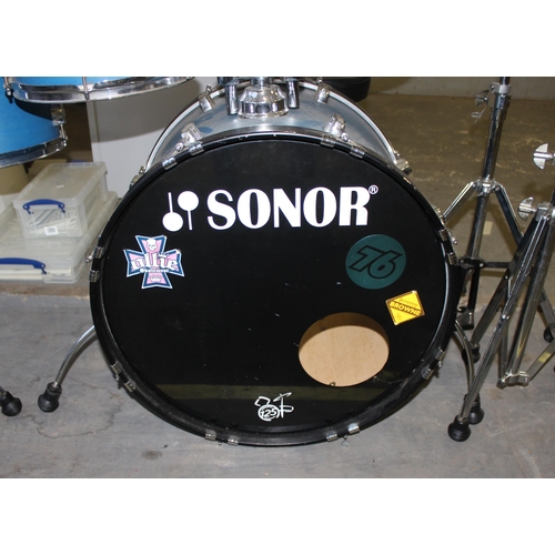 615 - Sonor Force 2001 8 piece drum kit