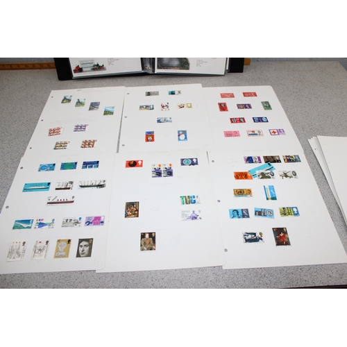 520 - Qty of assorted stamps and FDC stamps in album